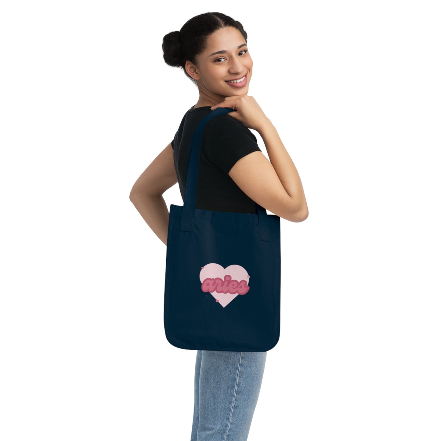 ‘Aries’ Organic Canvas Tote Bag