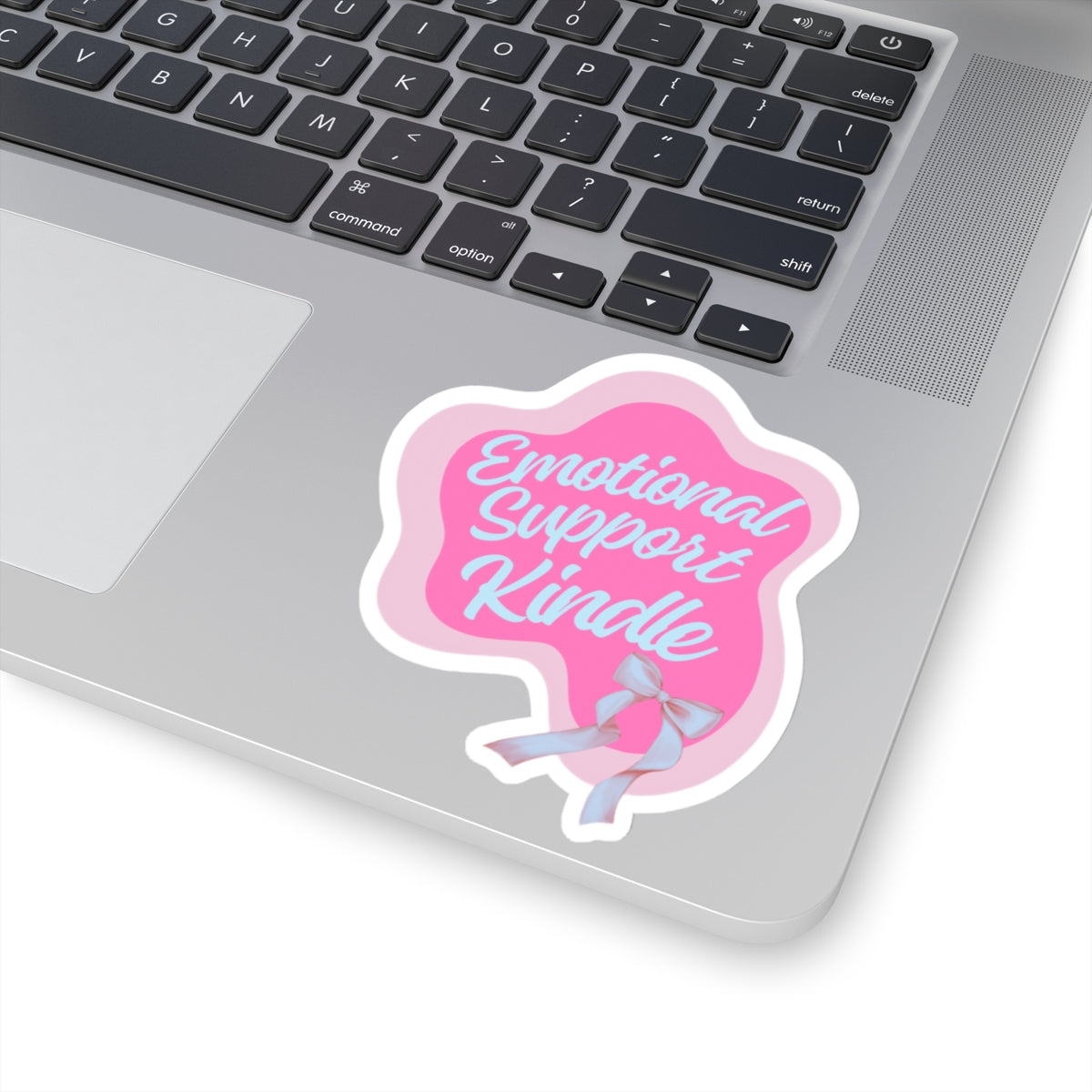 ‘Pink Emotional Support Kindle’ BookTok Stickers