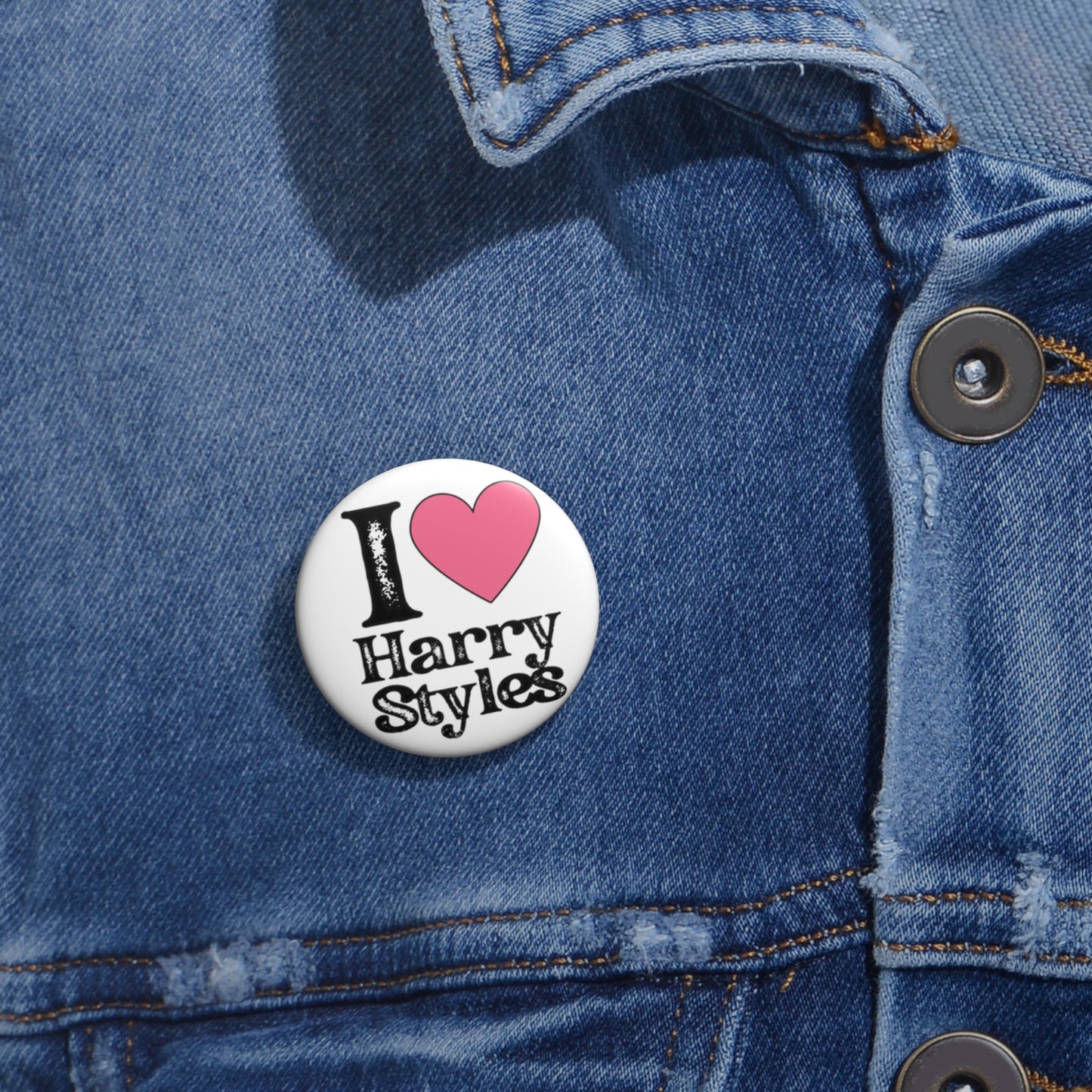 ‘I Heart Harry’ Pin Buttons