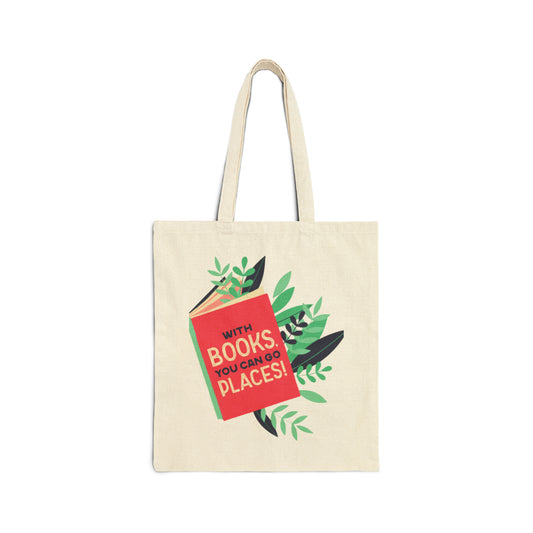 You Can Go Places Tote Bag