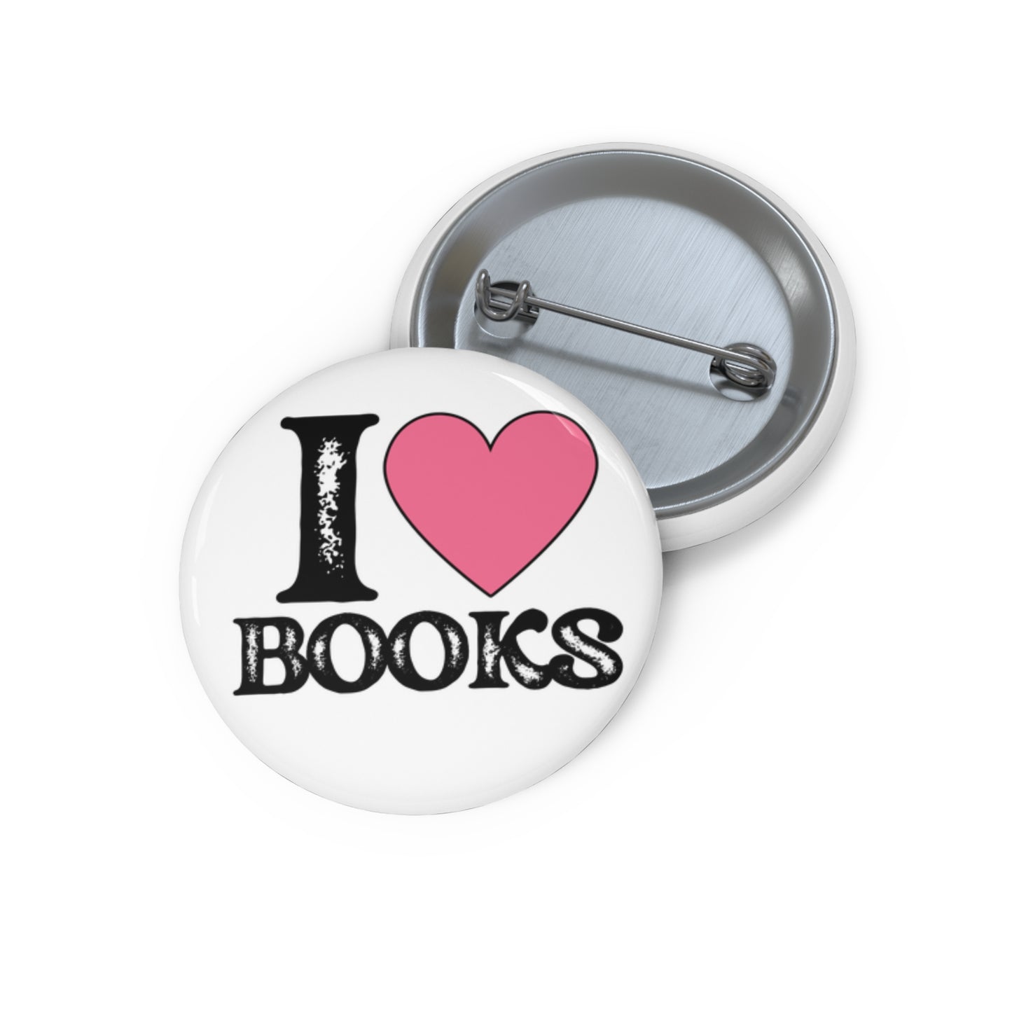 ‘I Heart’ Pin Buttons