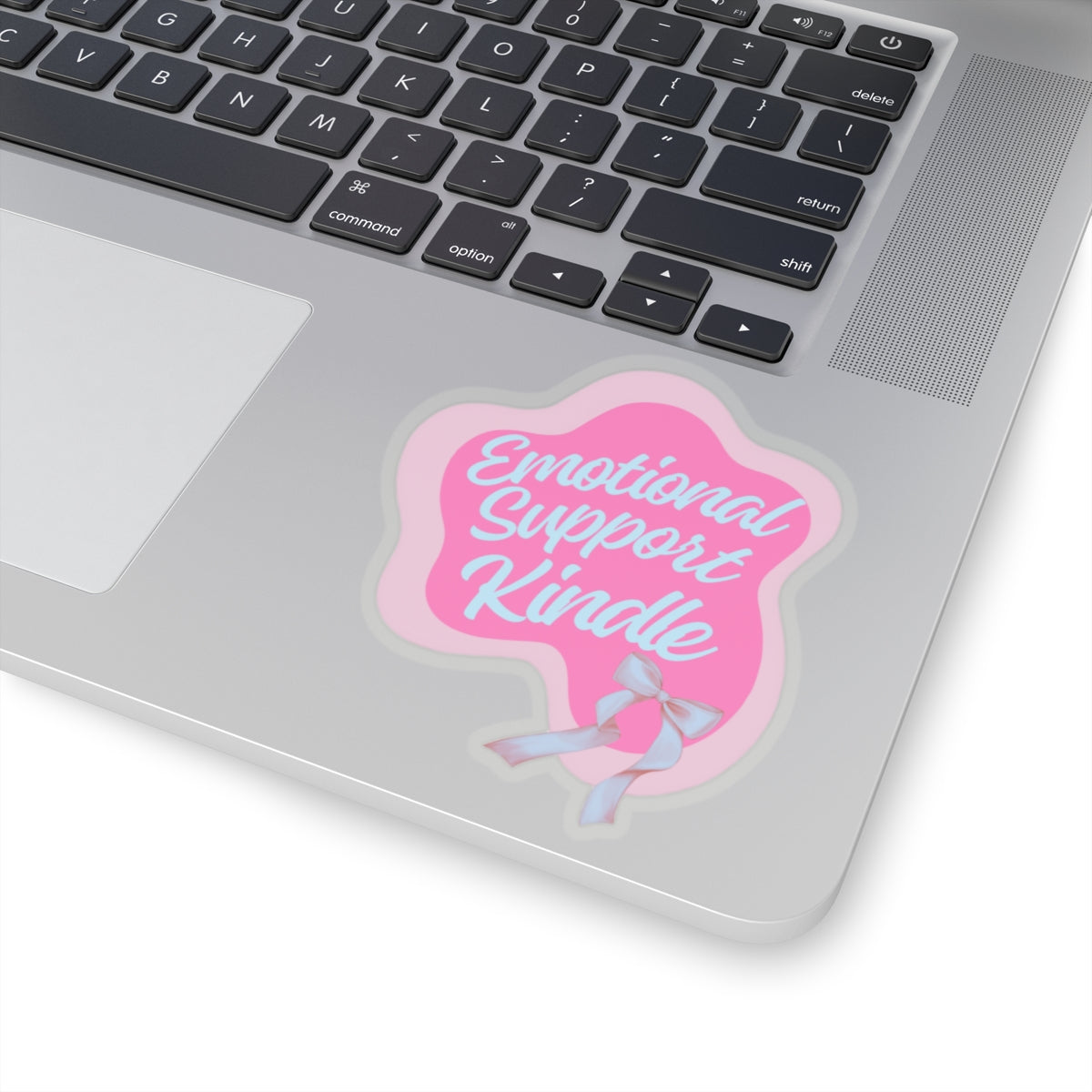 ‘Pink Emotional Support Kindle’ BookTok Stickers