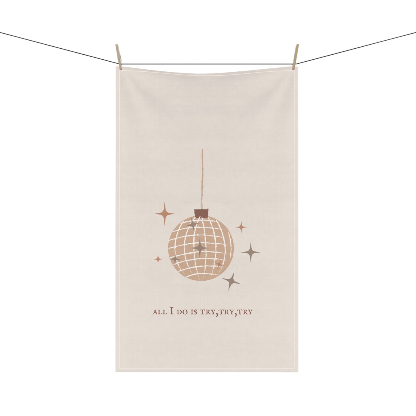 Mirrorball Kitchen Towel