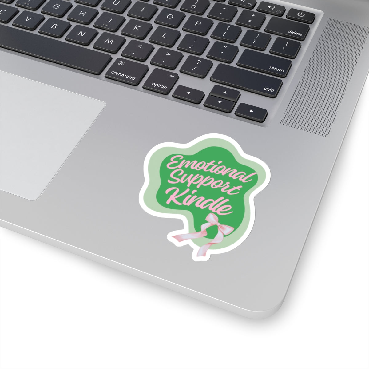 ‘Green Emotional Support Kindle’ BookTok Stickers