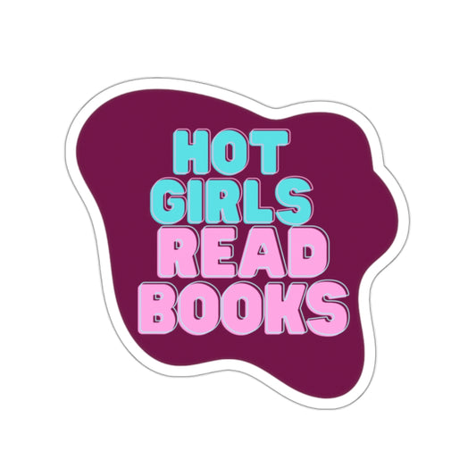 ‘Hot Girls Read Books’ BookTok Stickers