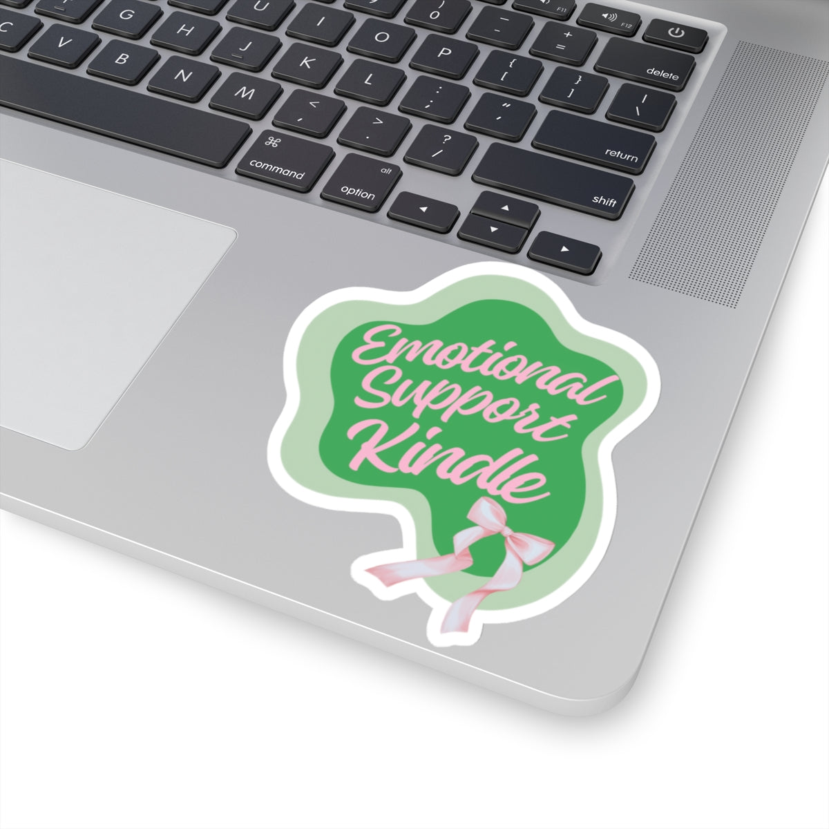 ‘Green Emotional Support Kindle’ BookTok Stickers