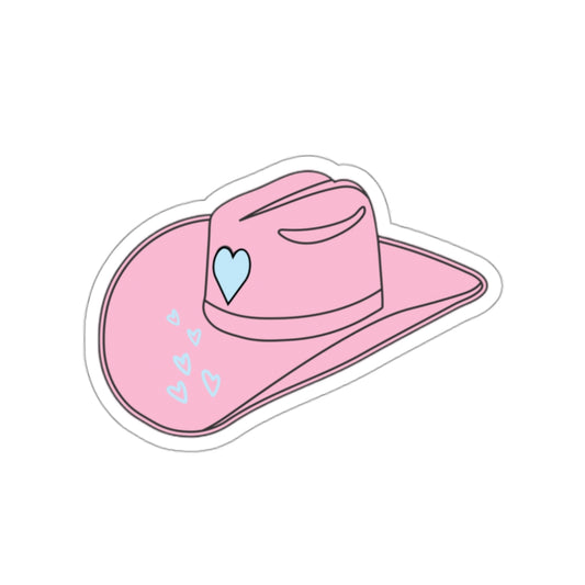 ‘Lover Cowgirl Hat’ Stickers