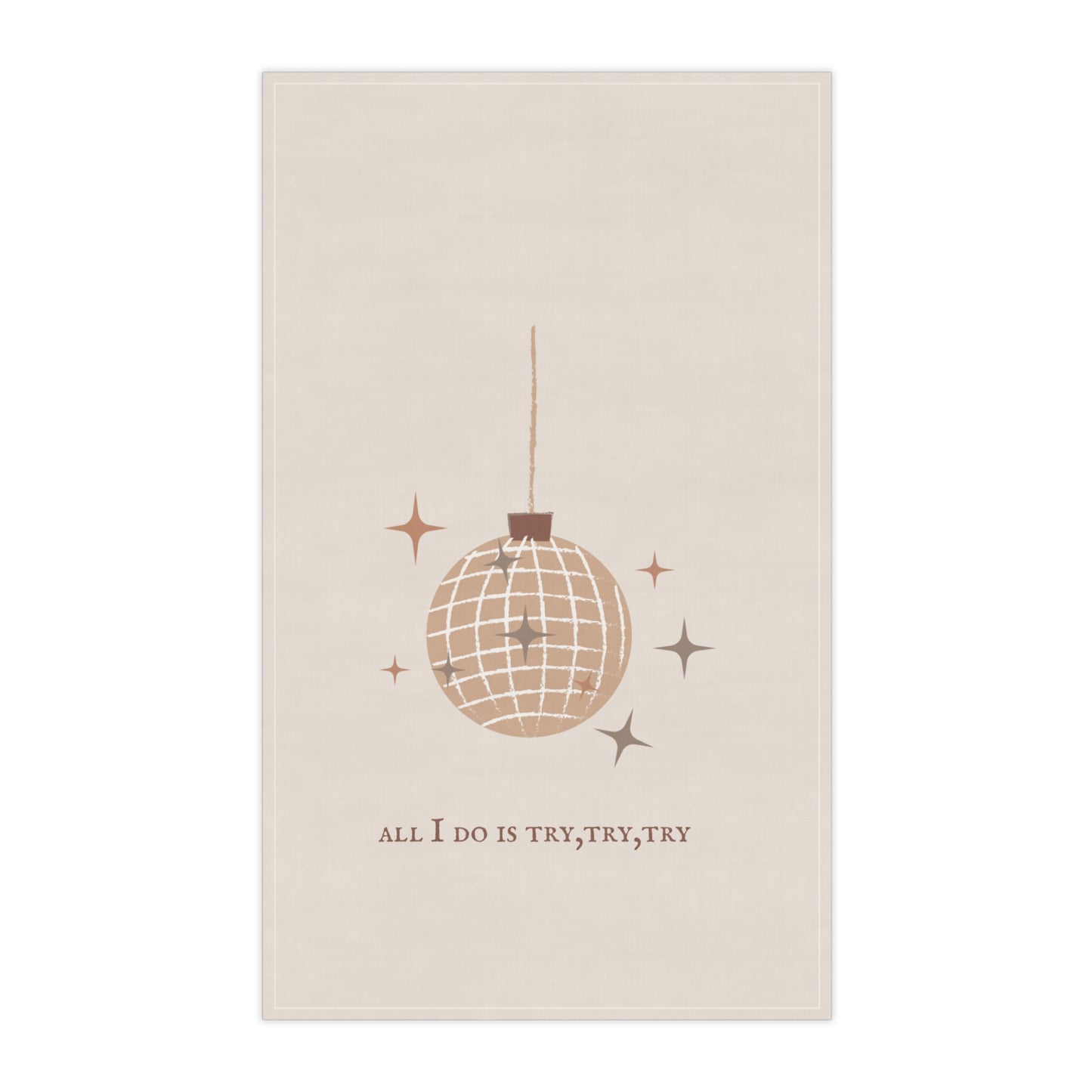 Mirrorball Kitchen Towel