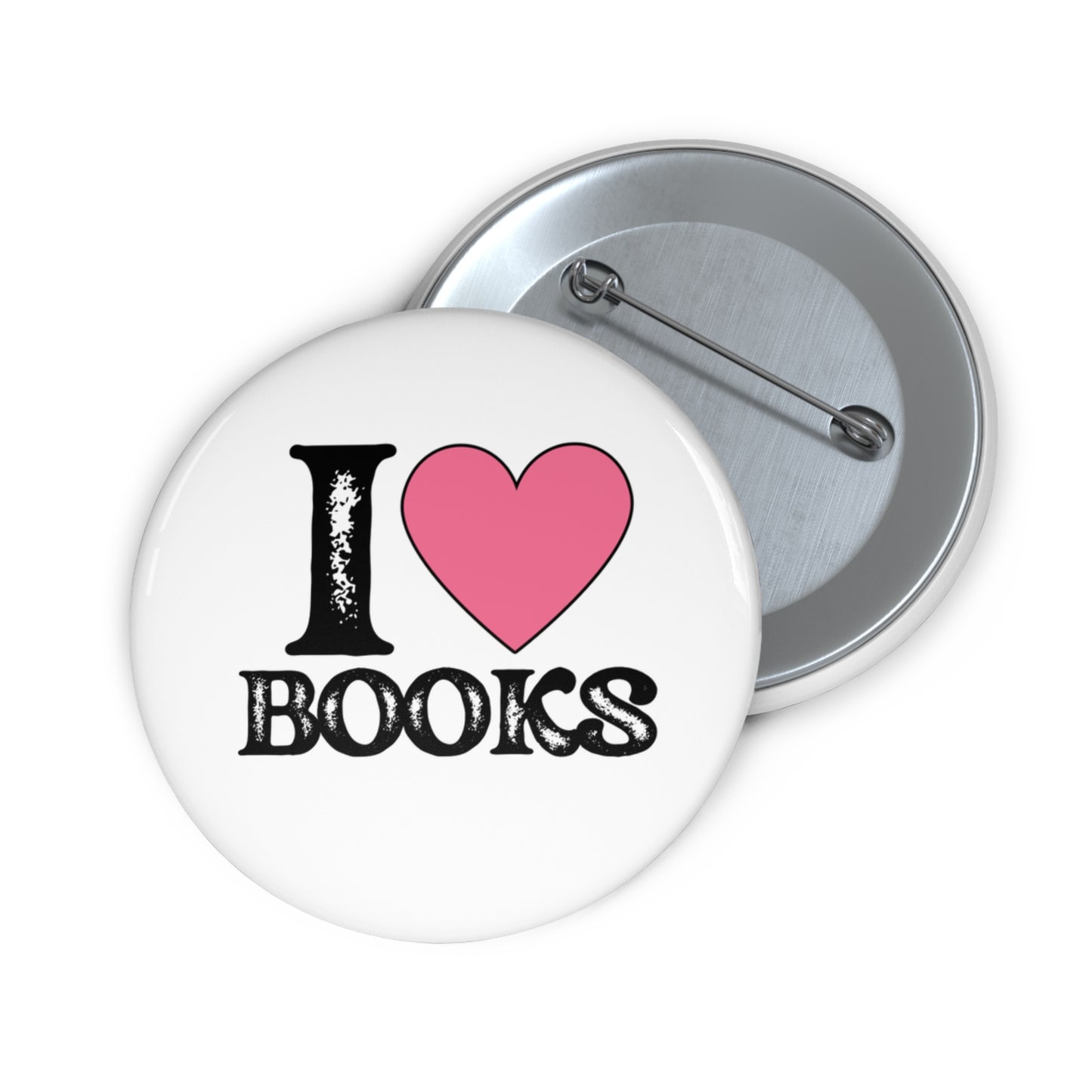 ‘I Heart’ Pin Buttons