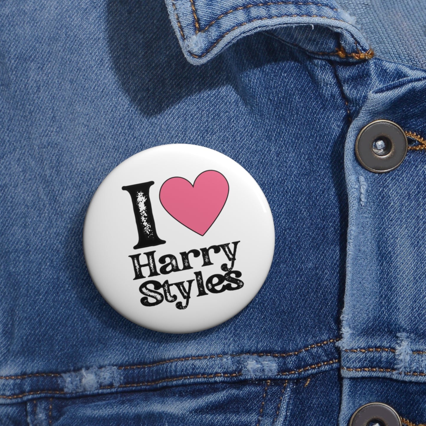 ‘I Heart Harry’ Pin Buttons